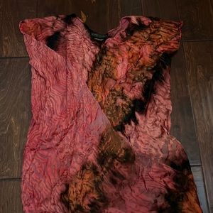 Carter Smith Shibori long silk dress